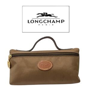 Longchamp Brown Cosmetic Bag